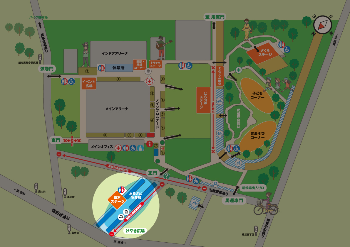 ふるさと物産展MAP