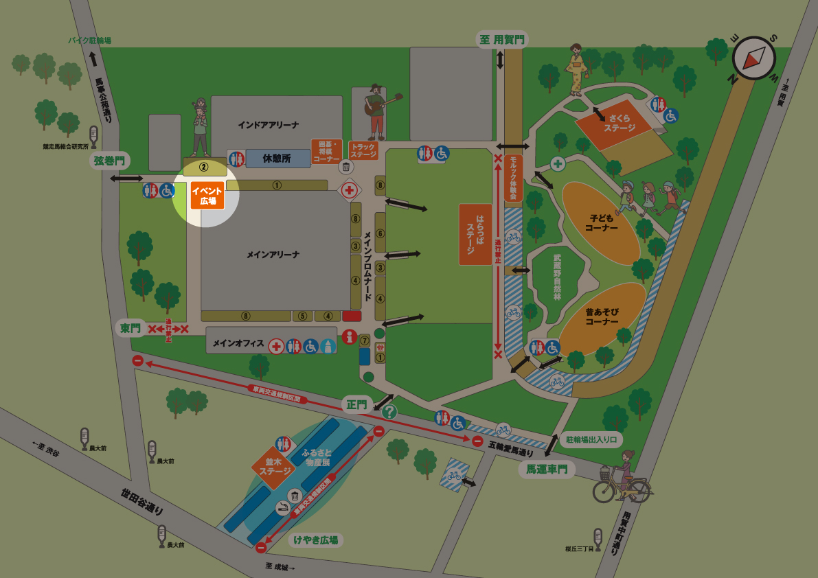 イベント広場MAP イベント広場MAP